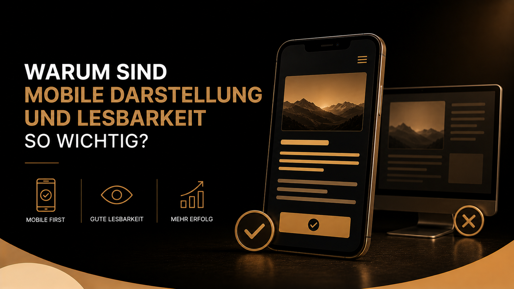 Warum sind mobile Darstellung und Lesbarkeit so wichtig?