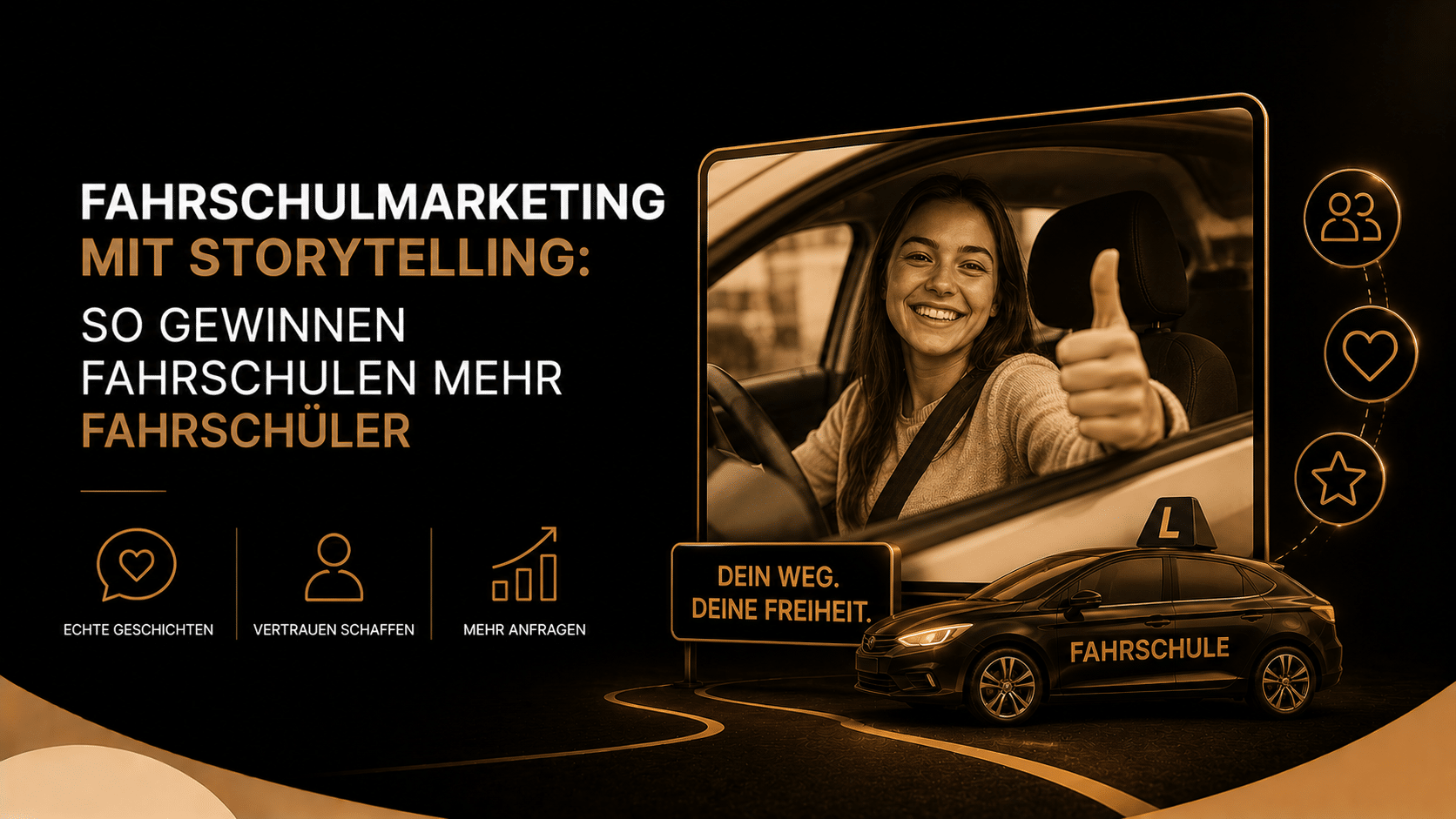 Fahrschulmarketing mit Storytelling: So gewinnen Fahrschulen mehr Fahrschüler