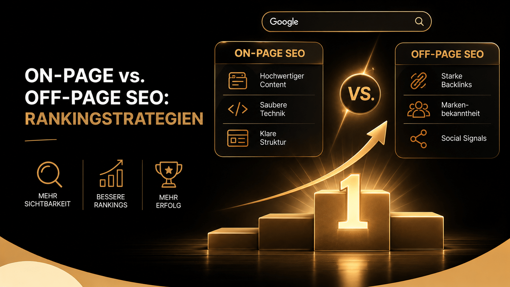 On-Page vs. Off-Page SEO: Rankingstrategien