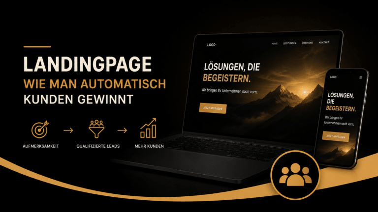 Landingpage &ndash; Wie man automatisch Kunden gewinnt